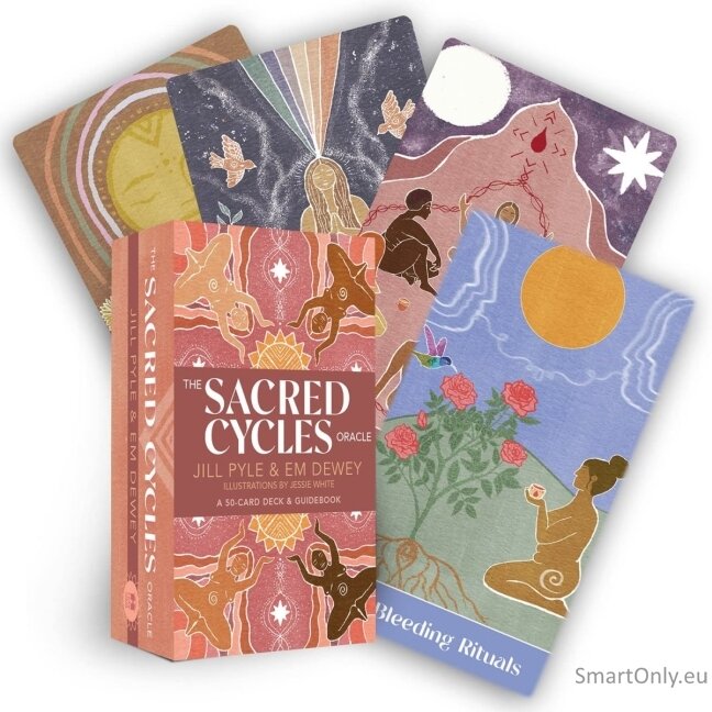 The Sacred Cycles Oracle kortos Hay House The Sacred Cycles Oracle kortos Hay House
