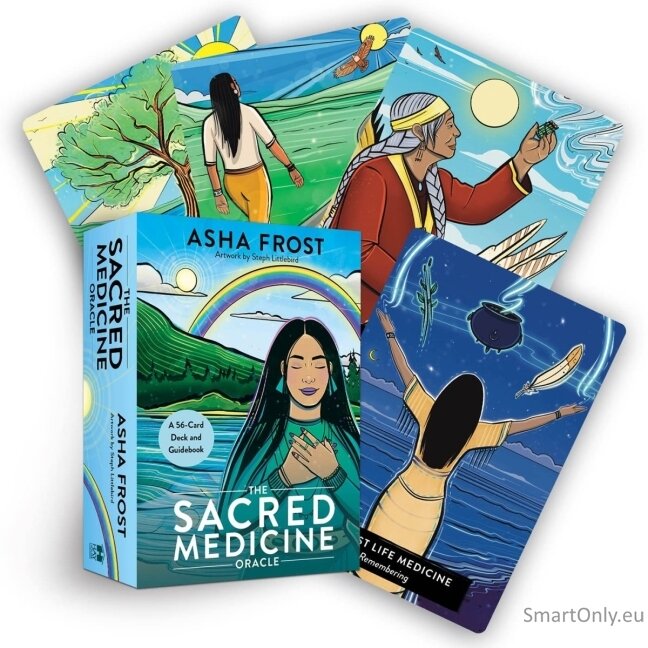The Sacred Medicine Oracle kortos Hay House The Sacred Medicine Oracle kortos Hay House