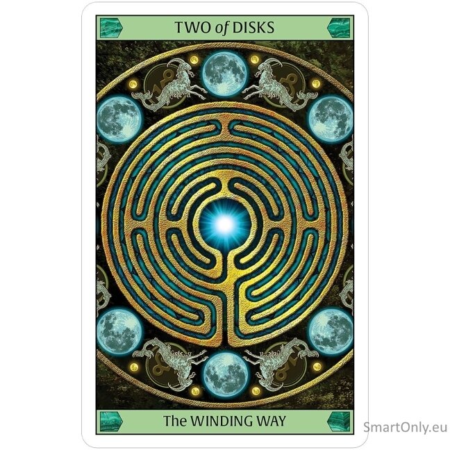 The Sealed Path Tarot kortos US Games Systems 10 The Sealed Path Tarot kortos US Games Systems 10