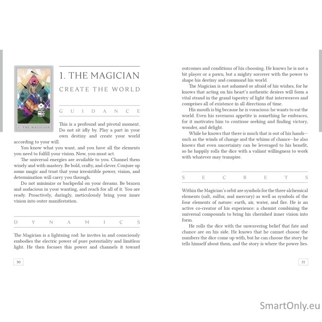 The Tarot of Secrets kortos Blue Angel 5 The Tarot of Secrets kortos Blue Angel 5