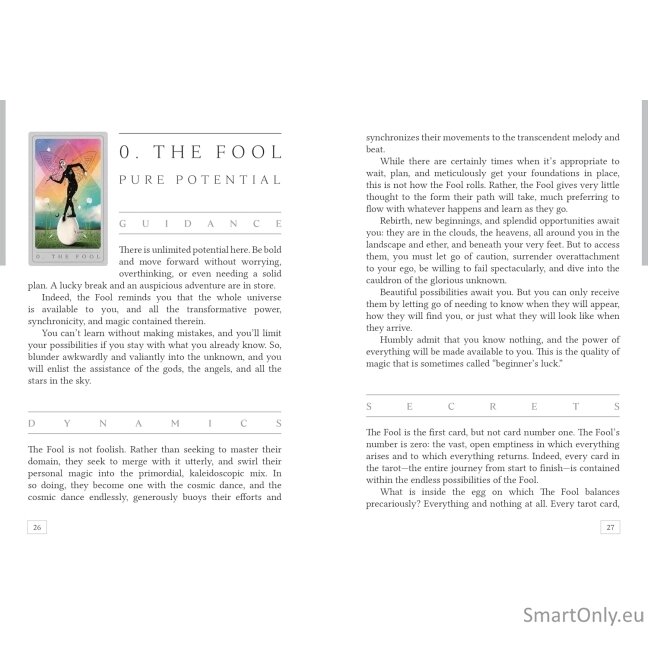 The Tarot of Secrets kortos Blue Angel 6 The Tarot of Secrets kortos Blue Angel 6