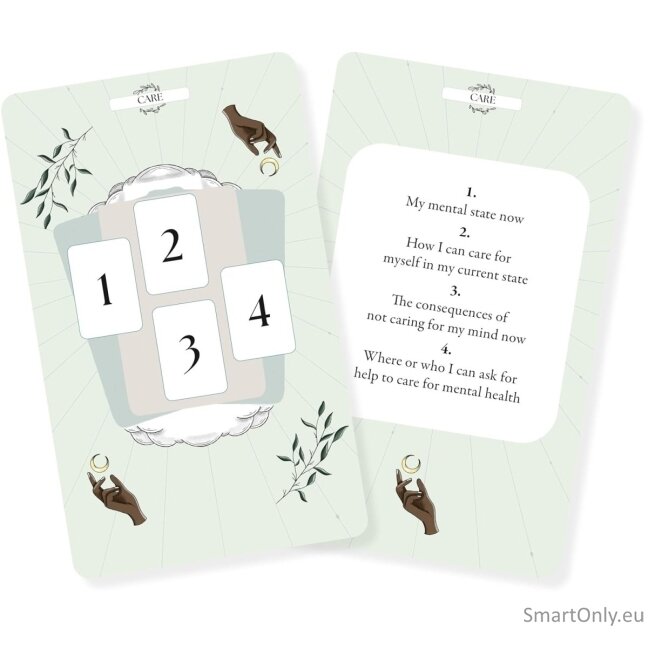 The Tarot Spreads Year įkvėpimo kortos David & Charles 1