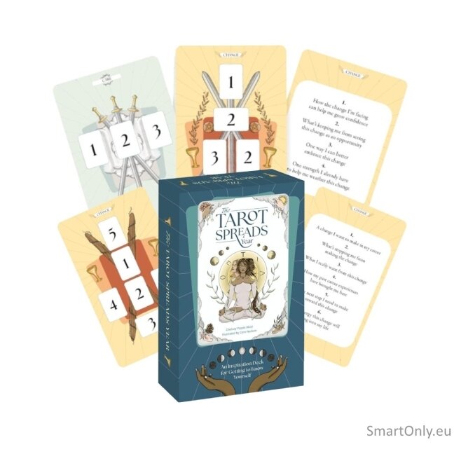 The Tarot Spreads Year įkvėpimo kortos David & Charles The Tarot Spreads Year įkvėpimo kortos David & Charles