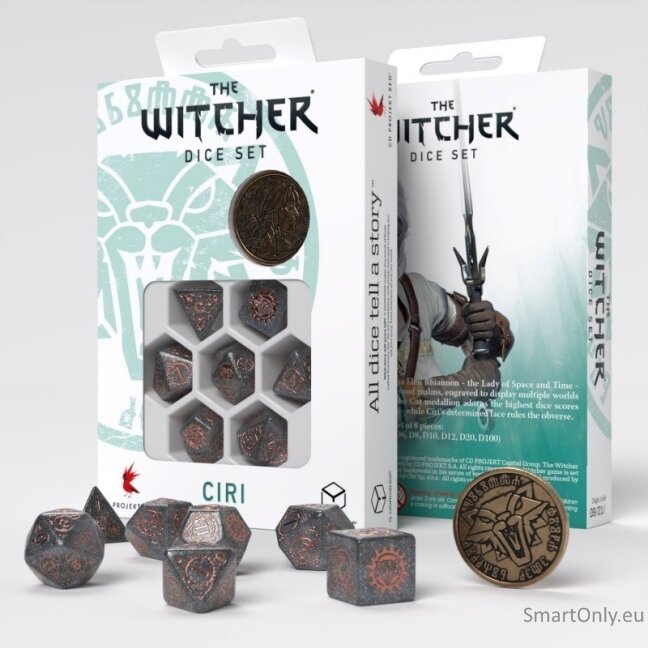 The Witcher. Ciri kauliukų rinkinys Q-WORKSHOP 5