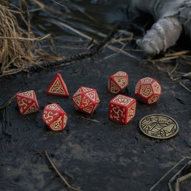 The Witcher Crones - Brewess kauliukų rinkinys Q-workshop 4 The Witcher Crones - Brewess kauliukų rinkinys Q-workshop 4