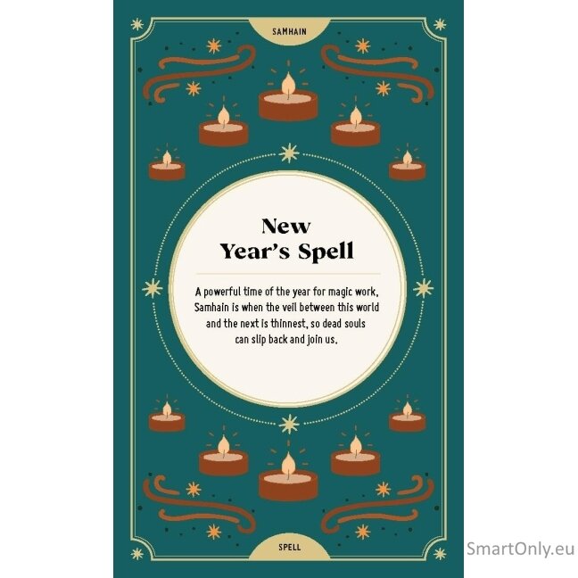 The Witch's Year: Modern Magic kortos David & Charles 2