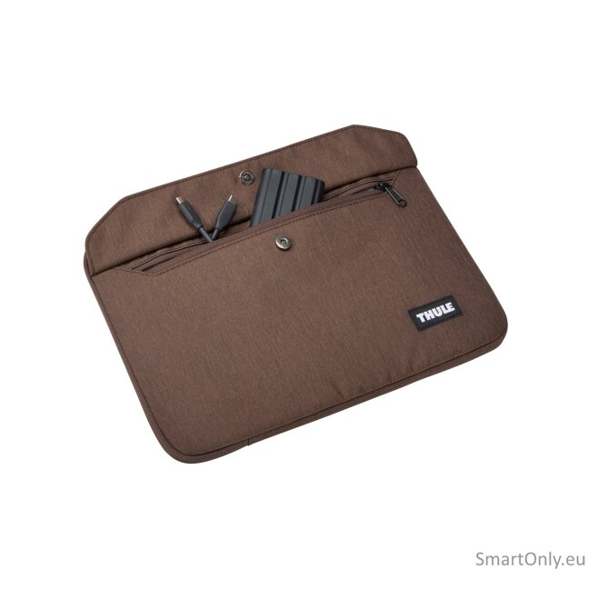 Thule | Laptop Lithos Sleeve MacBook Pro 14'' | Sleeve | Nuanced Brown 4 Thule | Laptop Lithos Sleeve MacBook Pro 14'' | Sleeve | Nuanced Brown 4