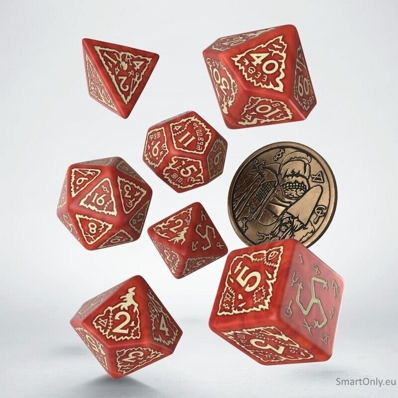 The Witcher Crones - Brewess kauliukų rinkinys Q-workshop 1 The Witcher Crones - Brewess kauliukų rinkinys Q-workshop 1