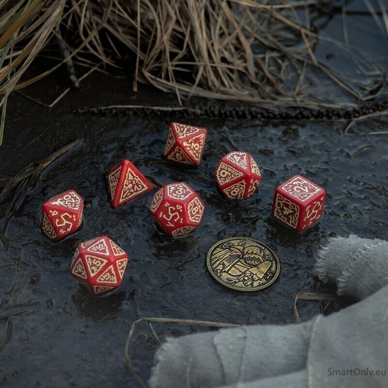 The Witcher Crones - Brewess kauliukų rinkinys Q-workshop 3 The Witcher Crones - Brewess kauliukų rinkinys Q-workshop 3
