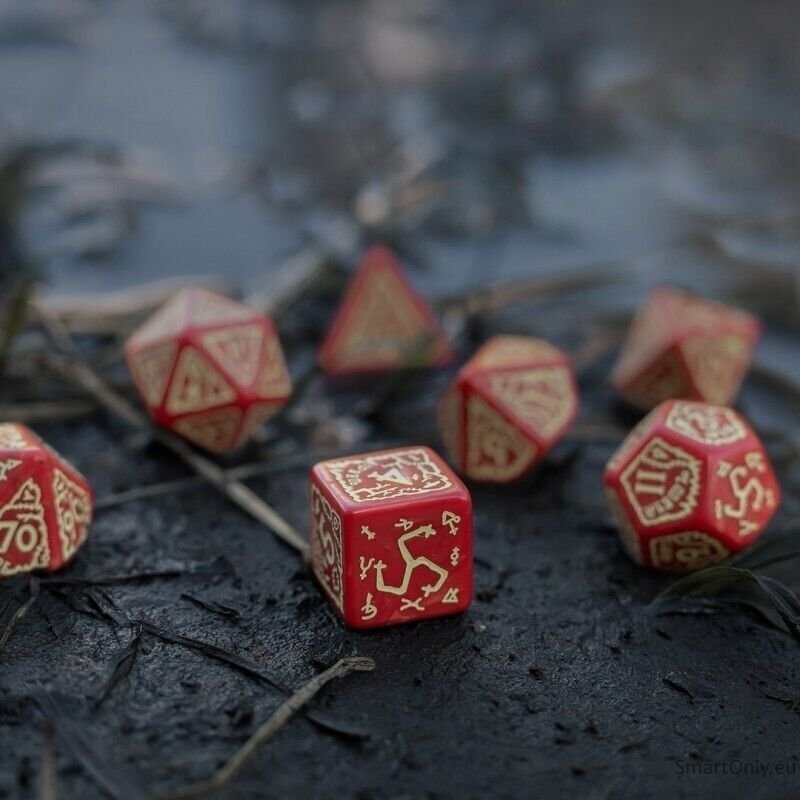 The Witcher Crones - Brewess kauliukų rinkinys Q-workshop 5 The Witcher Crones - Brewess kauliukų rinkinys Q-workshop 5