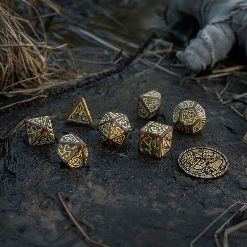 The Witcher Crones - Weavess kauliukų rinkinys Q-workshop 4 The Witcher Crones - Weavess kauliukų rinkinys Q-workshop 4