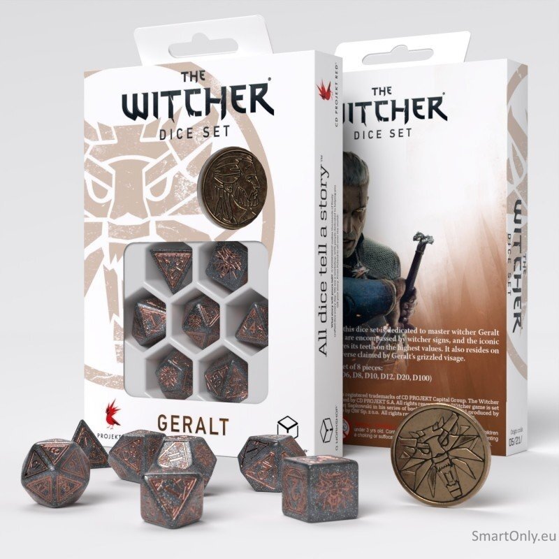 The Witcher. Geralt kauliukų rinkinys Q-WORKSHOP 3