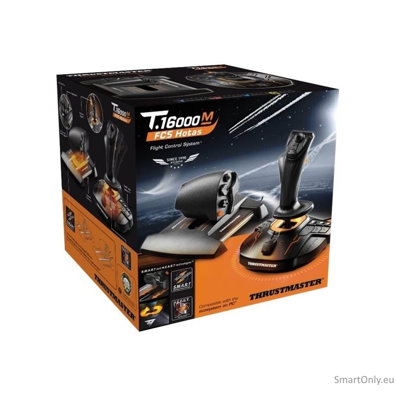 Thrustmaster | Joystick T 16000M FCS Hotas | Black 12 Thrustmaster | Joystick T 16000M FCS Hotas | Black 12
