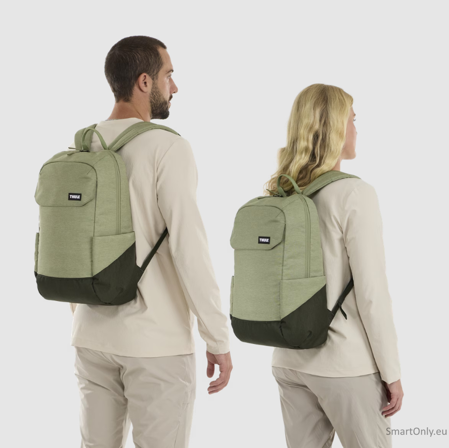 Thule | Lithos | Fits up to size 16 " | Backpack | Quiet Green 3 Thule | Lithos | Fits up to size 16 " | Backpack | Quiet Green 3
