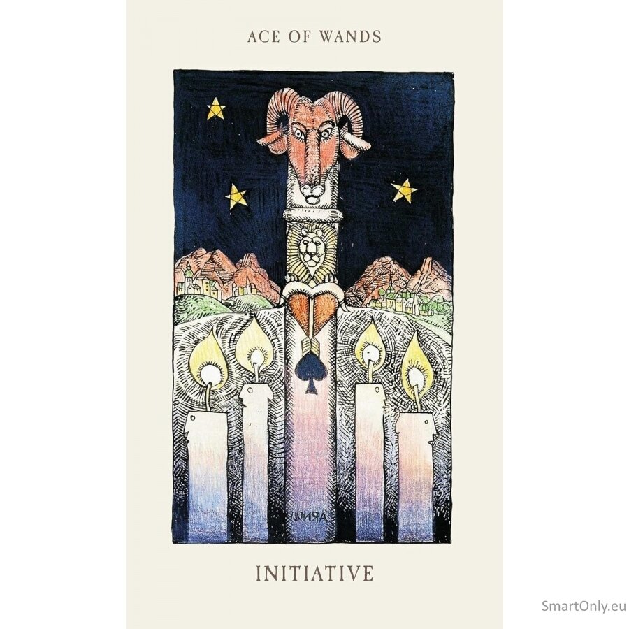 The Jolanda Witch Taro kortos Findhorn Press 6