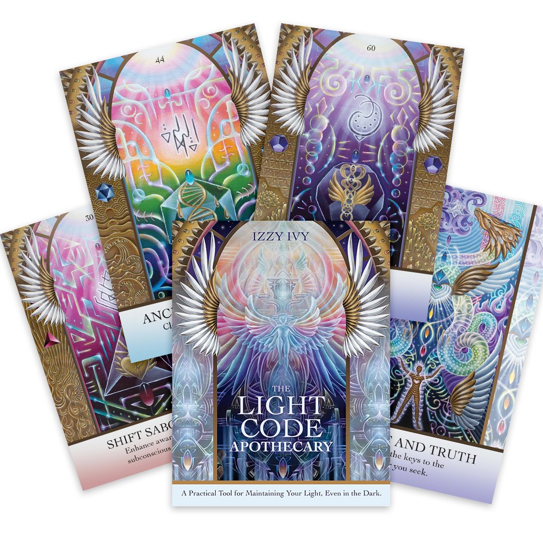 The Light Code Apothecary kortos Blue Angel | Ezoterika | Prekių ...