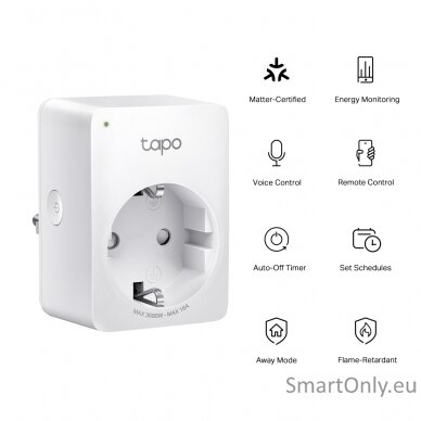 TP-LINK | Mini Smart Wi-Fi Plug, Energy Monitoring | Tapo P110M 1