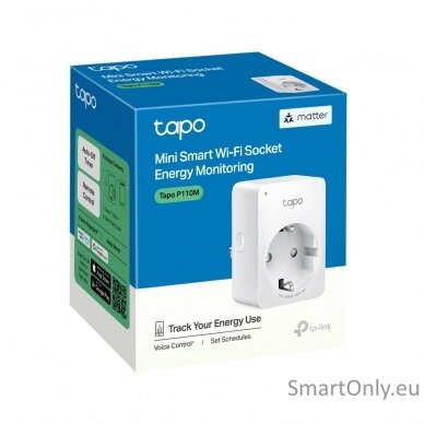 TP-LINK | Mini Smart Wi-Fi Plug, Energy Monitoring | Tapo P110M 2