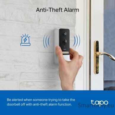 TP-LINK | Tapo Smart Battery Video Doorbell | Tapo D230S1 2