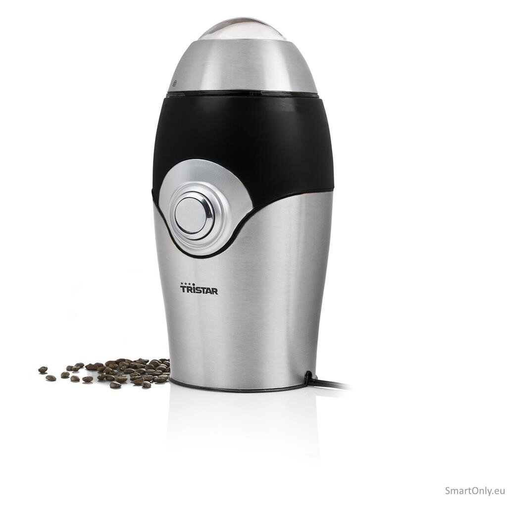 Tristar Coffee grinder | KM-2270 | 150 W | Coffee beans capacity 70 g | Number of cups 10 pc(s) | Stainless steel 1