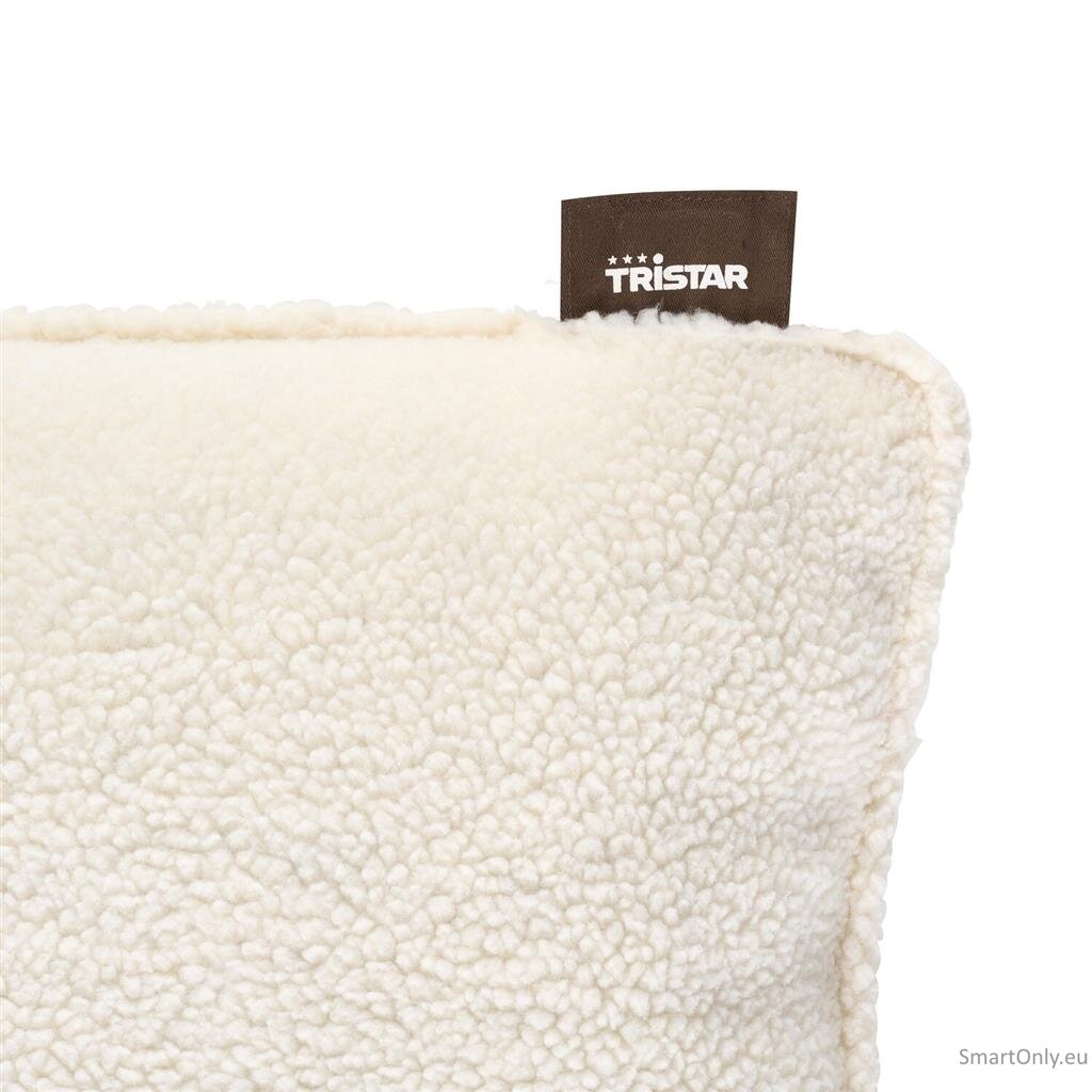 Tristar Cordless heating pillow | BW-4791 | Number of heating levels 3 | Number of persons 1 | Washable | Textile | 10 W | White 1