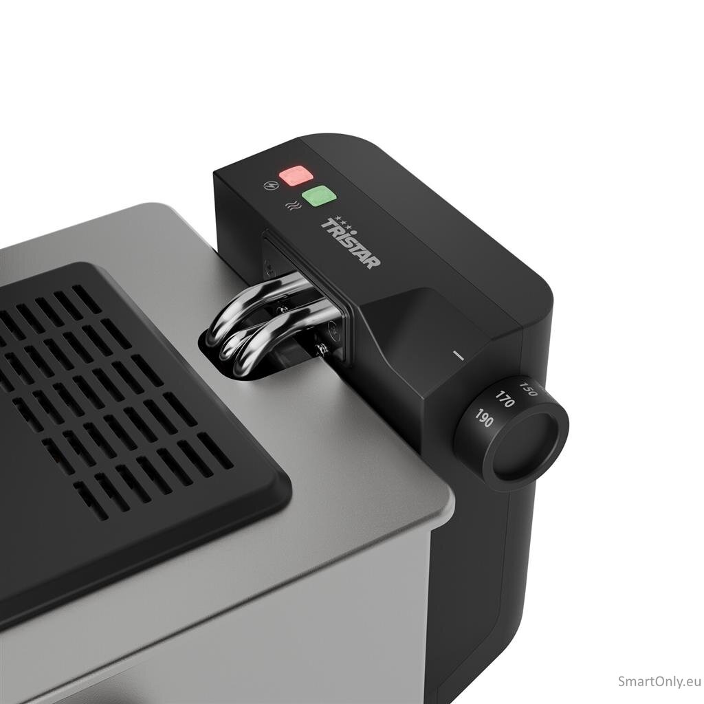Tristar Deep Fryer | FR-9338 | Power 2000 W | Capacity 3 L | Stainless Steel/Black 2 Tristar Deep Fryer | FR-9338 | Power 2000 W | Capacity 3 L | Stainless Steel/Black 2