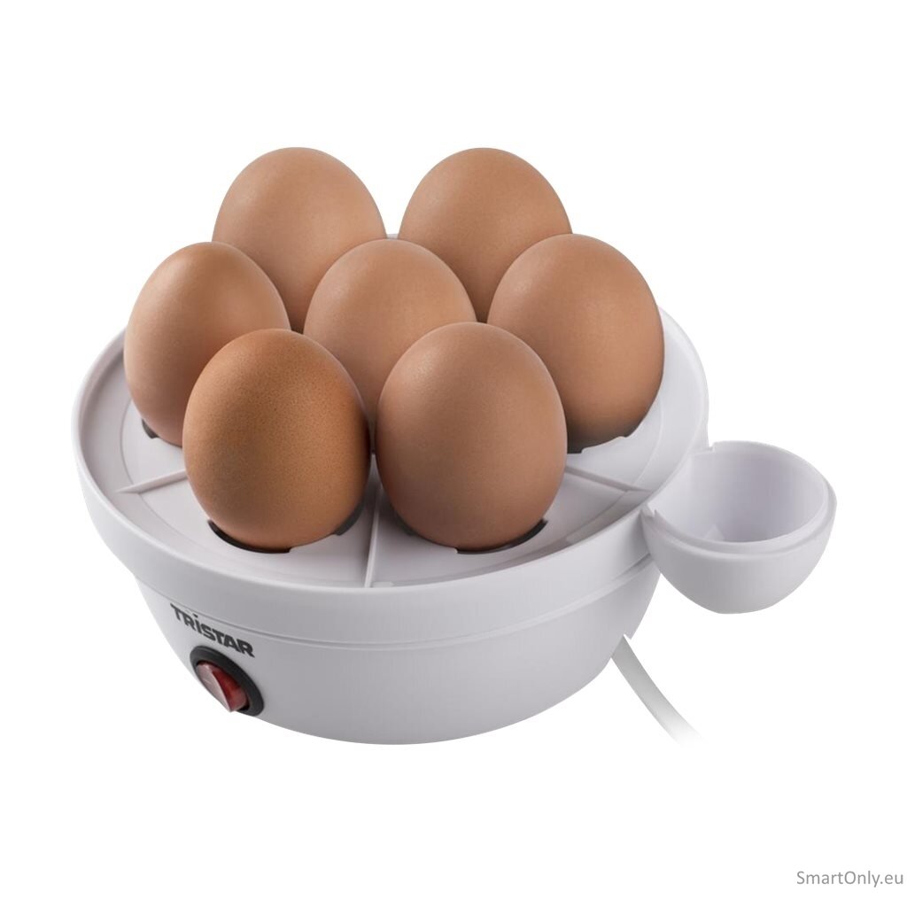Tristar | Egg Boiler | EK-3074 | White | 350 W | Eggs capacity 7 3 Tristar | Egg Boiler | EK-3074 | White | 350 W | Eggs capacity 7 3