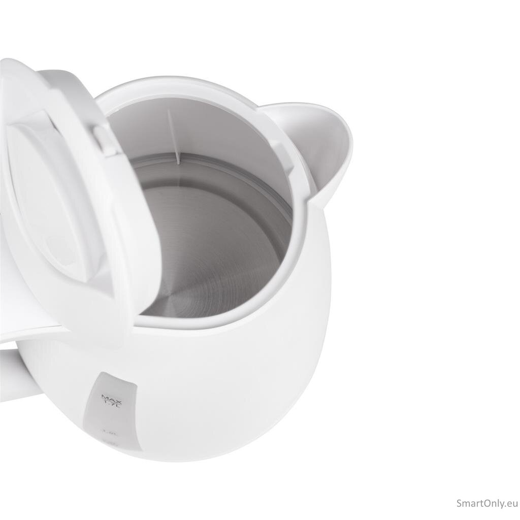 Tristar | Kettle | WK-1345 | Electric | 2200 W | 1.7 L | Plastic | 360° rotational base | White 1 Tristar | Kettle | WK-1345 | Electric | 2200 W | 1.7 L | Plastic | 360° rotational base | White 1