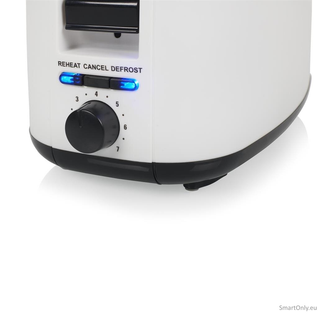 Tristar Toaster | BR-1055 | Power 750 W | Number of slots 2 | Housing material Plastic | White 2 Tristar Toaster | BR-1055 | Power 750 W | Number of slots 2 | Housing material Plastic | White 2