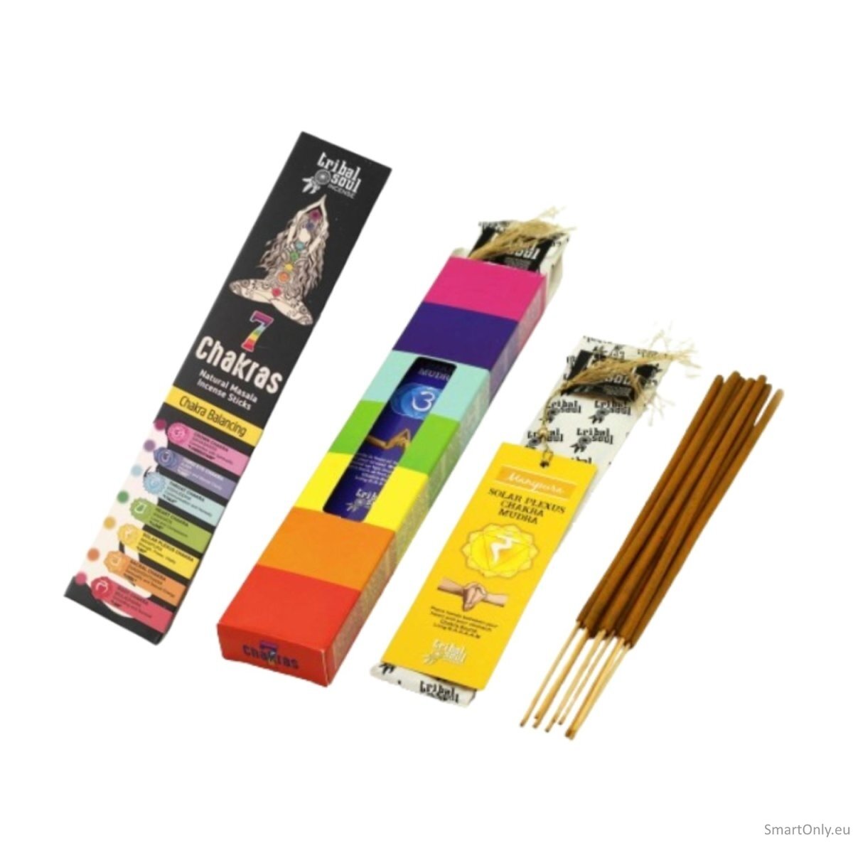 Tribal Soul Incense - 7 Chakras with Message Card Hari Darshan 3 Tribal Soul Incense - 7 Chakras with Message Card Hari Darshan 3