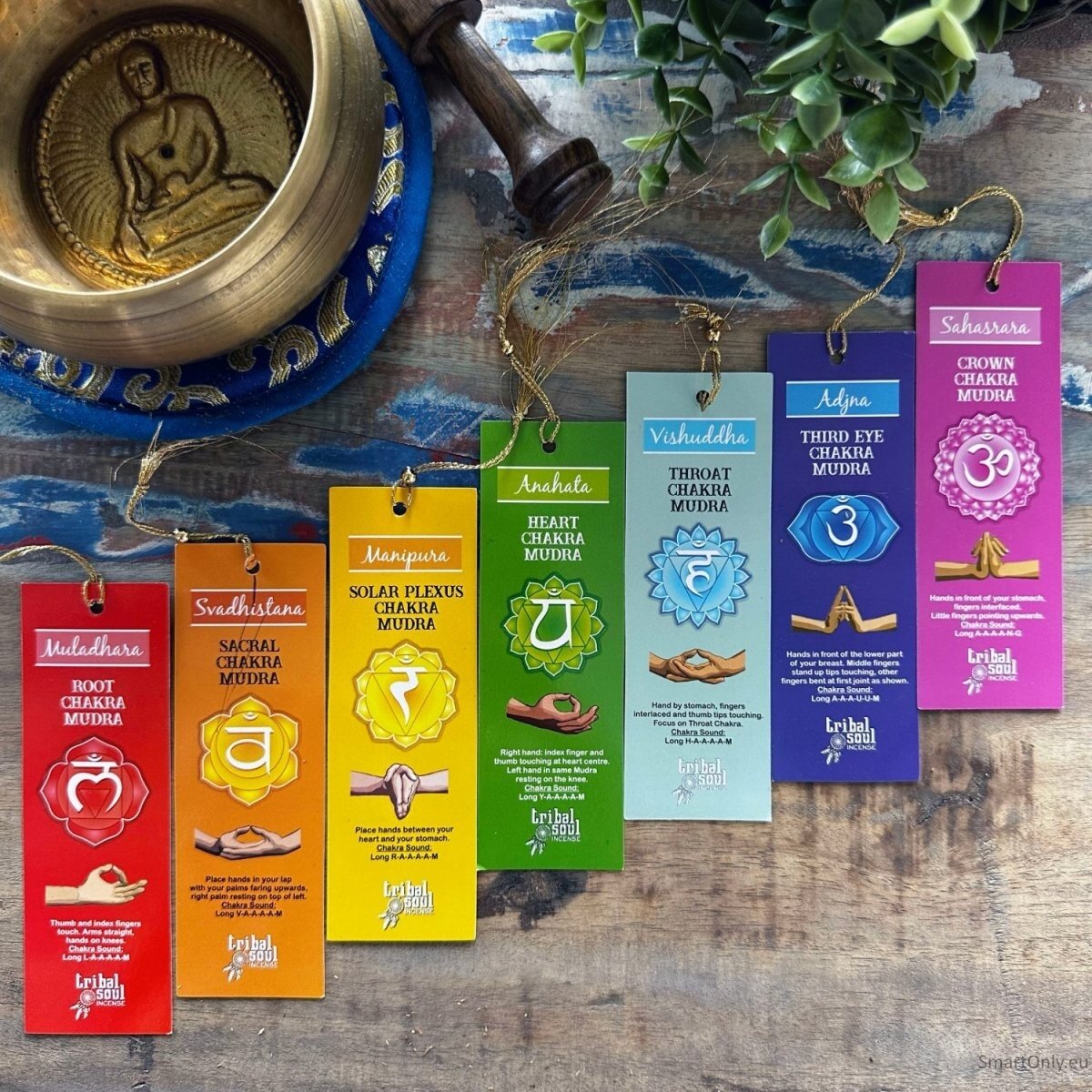 Tribal Soul Incense - 7 Chakras with Message Card Hari Darshan 4 Tribal Soul Incense - 7 Chakras with Message Card Hari Darshan 4