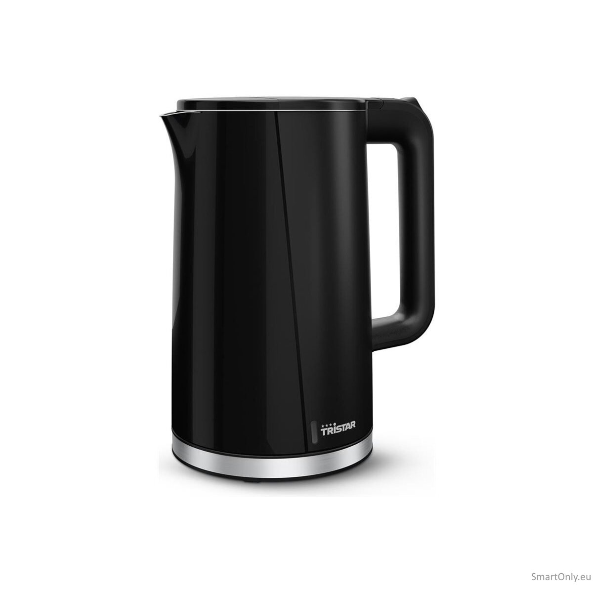 Tristar Double Walled Kettle | WK-3407 | Electric | 2200 W | 1.7 L | Plastic | 360° rotational base | Black 4