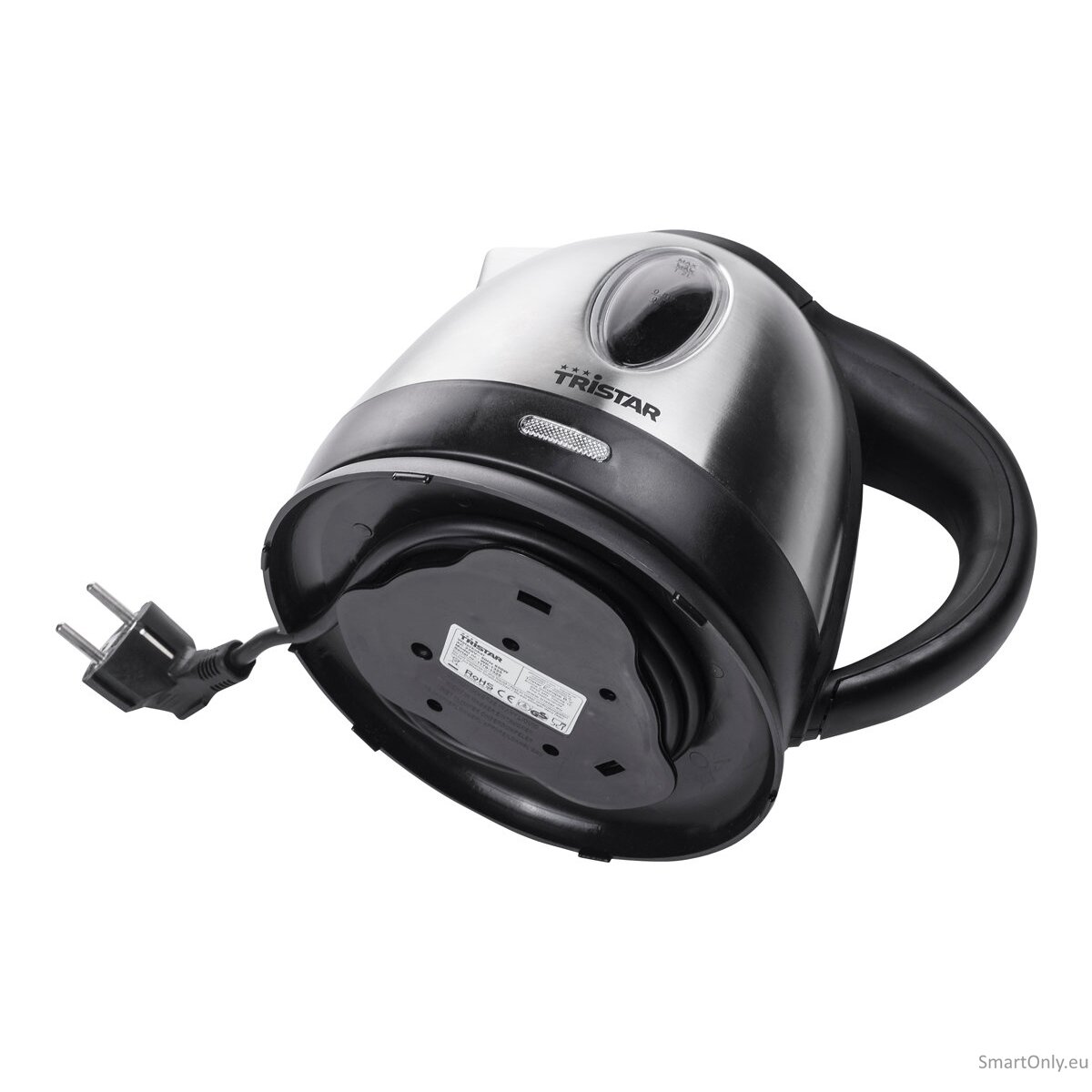 Tristar | Jug Kettle | WK-1323 | Standard | 1500 W | 1.2 L | Stainless steel | 360° rotational base | Silver 5 Tristar | Jug Kettle | WK-1323 | Standard | 1500 W | 1.2 L | Stainless steel | 360° rotational base | Silver 5