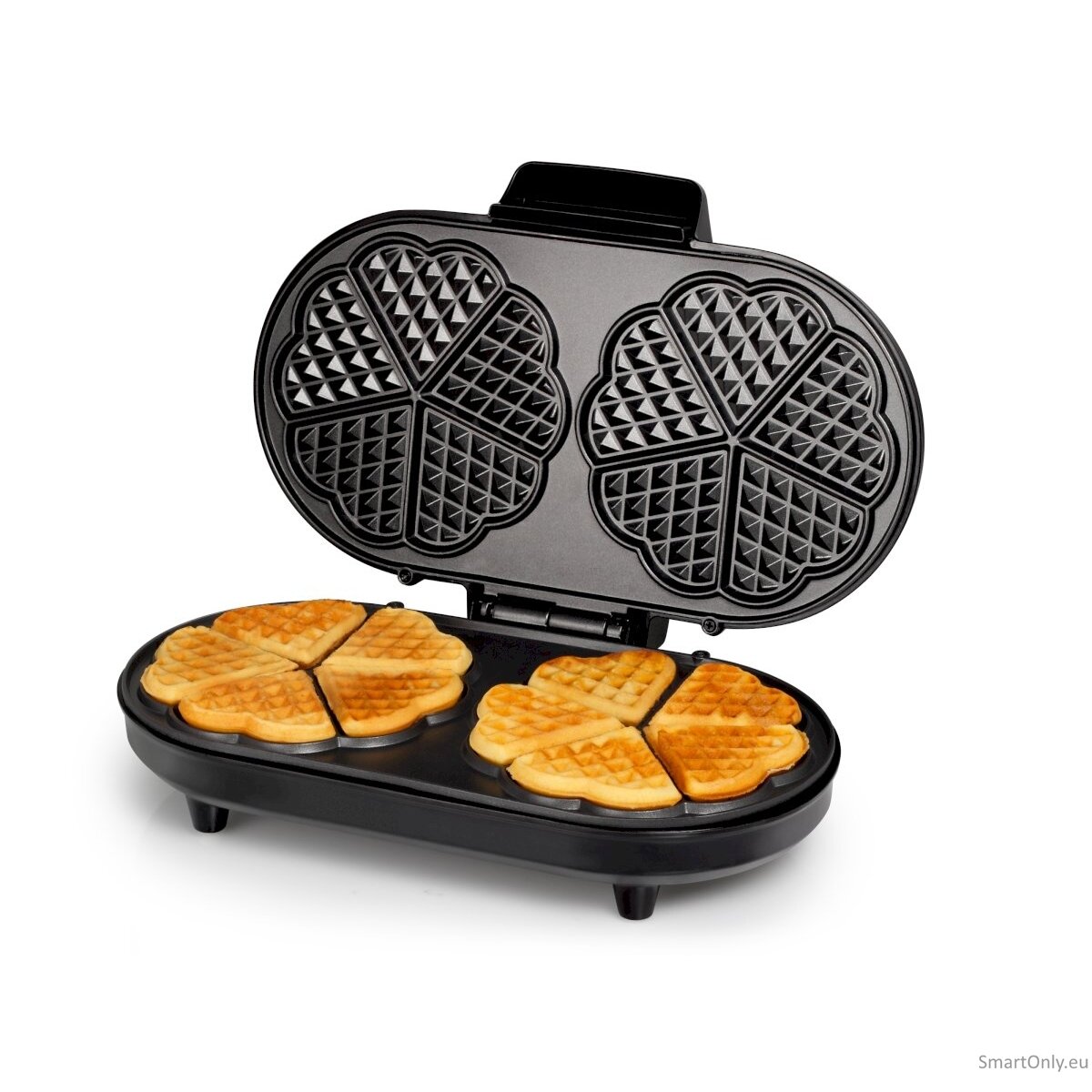 Tristar Waffle maker WF-2120 1200 W Number of pastry 10 Heart shaped Black 3