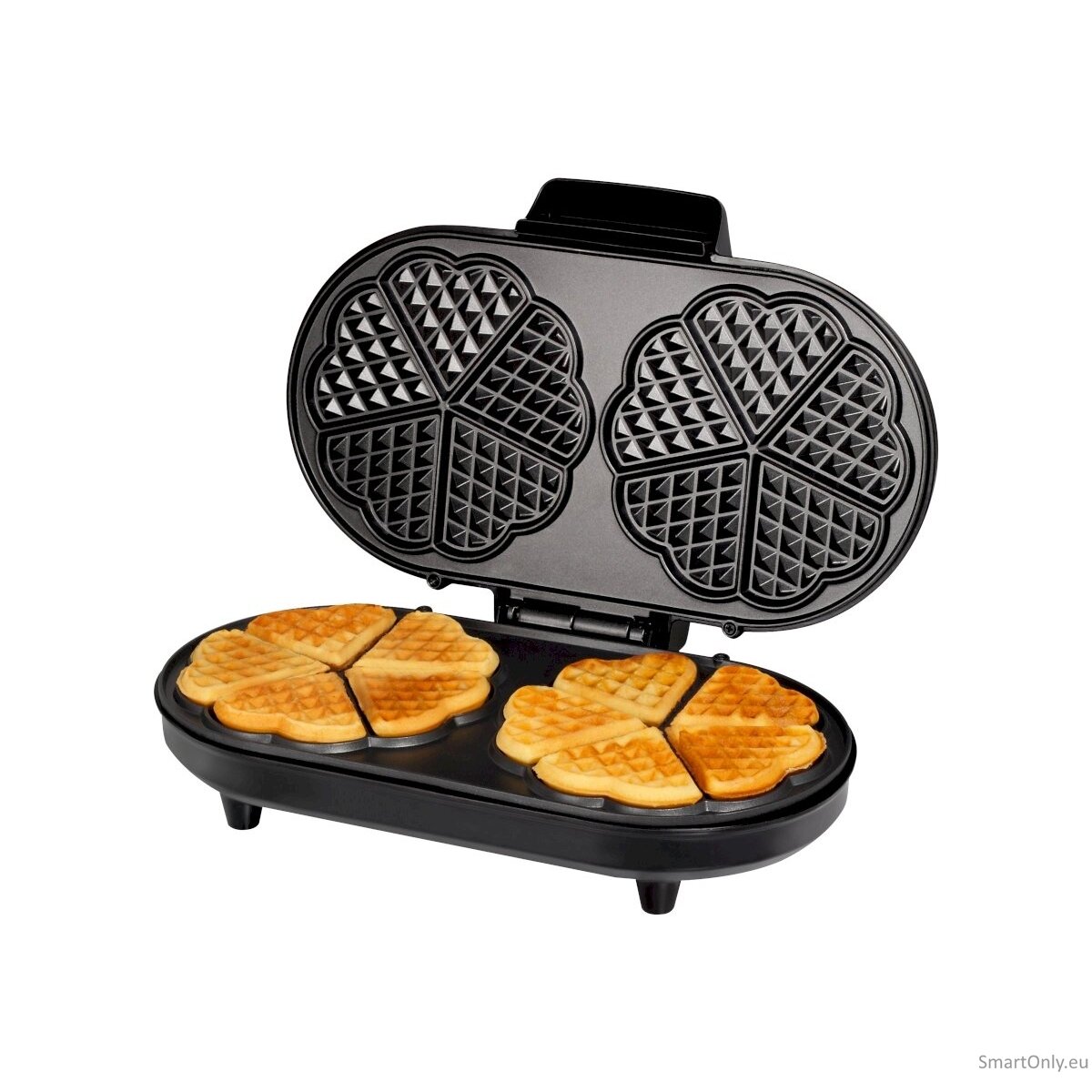 Tristar Waffle maker WF-2120 1200 W Number of pastry 10 Heart shaped Black 10 Tristar Waffle maker WF-2120 1200 W Number of pastry 10 Heart shaped Black 10
