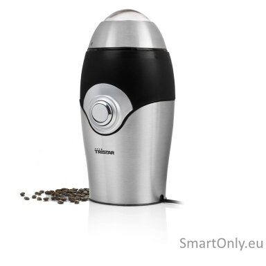 Tristar Coffee grinder | KM-2270 | 150 W | Coffee beans capacity 70 g | Number of cups 10 pc(s) | Stainless steel