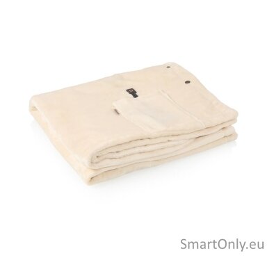 Tristar Cordless heating blanket, 150 x 80 cm | BW-4787 | Number of heating levels 3 | Number of persons 1 | Washable | Fleece | 10 W | Beige