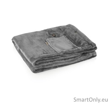 Tristar Cordless heating blanket, 150 x 80 cm | BW-4788 | Number of heating levels 3 | Number of persons 1 | Washable | Fleece | 10 W | Grey