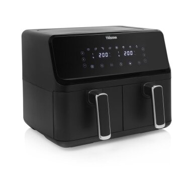 Tristar Double Basket Airfryer | FR-9026 | Power 2700 W | Capacity 8 L | Black Tristar Double Basket Airfryer | FR-9026 | Power 2700 W | Capacity 8 L | Black