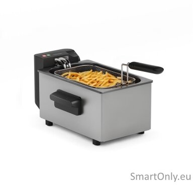 Tristar FR-9334 Deep Fryer, 3L, Stainless Steel/Black