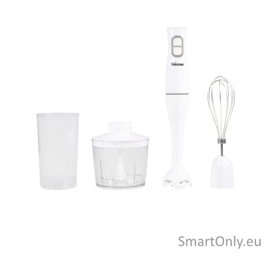 Tristar Hand blender set | MX-4851 | Hand Blender | 350 W | Number of speeds 2 | Turbo mode | Chopper | White Tristar Hand blender set | MX-4851 | Hand Blender | 350 W | Number of speeds 2 | Turbo mode | Chopper | White