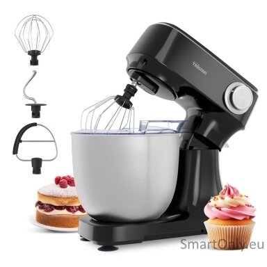 Tristar MX-4870 | Kitchen Machine | Number of speeds 12 | 800 W | Bowl capacity 4.5 L | Black