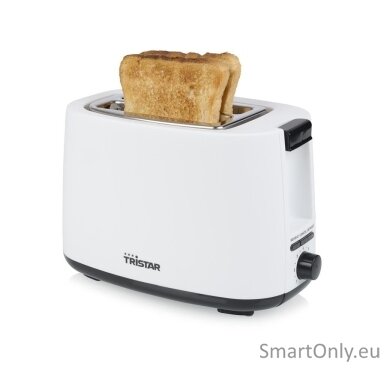 Tristar Toaster | BR-1055 | Power 750 W | Number of slots 2 | Housing material Plastic | White