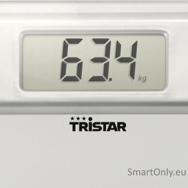 Tristar Bathroom scale WG-2421 Maximum weight (capacity) 150 kg, Accuracy 100 g, White 3