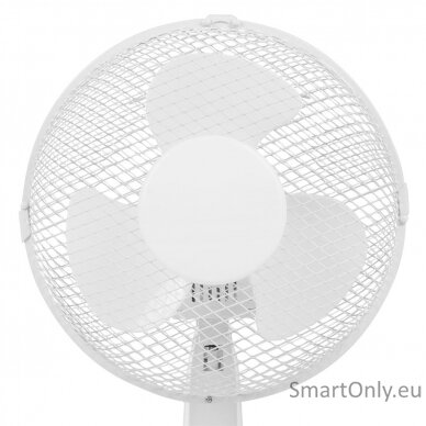 Tristar Desk Fan VE-5923 Diameter 23 cm, White, Number of speeds 2, 30 W, Oscillation 3