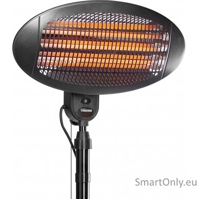 Tristar Heater KA-5287	 Patio heater, 2000 W, Number of power levels 3, Suitable for rooms up to 20 m², Black, IPX4 1