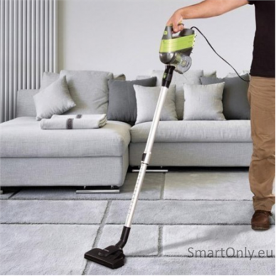 Tristar Vacuum Cleaner  SZ-1918 Corded operating, Handstick and Handheld, 400 W, Operating radius 6 m, Green/Grey, Warranty 24 month(s) 4
