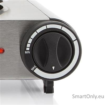 Tristar | Free standing table hob | KP-6248 | Number of burners/cooking zones 2 | 2500 W | Stainless Steel/Black | Electric 2 Tristar | Free standing table hob | KP-6248 | Number of burners/cooking zones 2 | 2500 W | Stainless Steel/Black | Electric 2