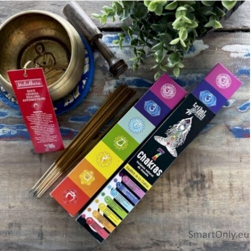 Tribal Soul Incense - 7 Chakras with Message Card Hari Darshan 1 Tribal Soul Incense - 7 Chakras with Message Card Hari Darshan 1