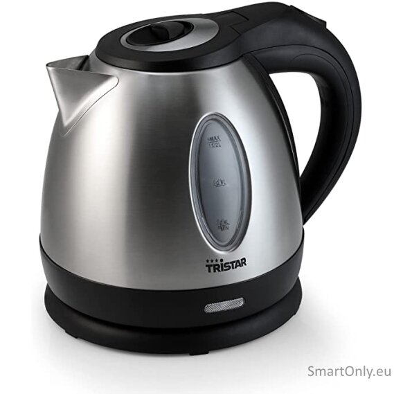 Tristar | Jug Kettle | WK-1323 | Standard | 1500 W | 1.2 L | Stainless steel | 360° rotational base | Silver 1 Tristar | Jug Kettle | WK-1323 | Standard | 1500 W | 1.2 L | Stainless steel | 360° rotational base | Silver 1
